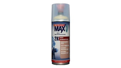 Spray Max – 2k Epoxy-Grundierfüller grau (400ml) -